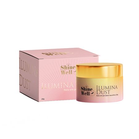 Ilumina Dust Bala em Pó 25g Linha Shine Well Pepper Blend