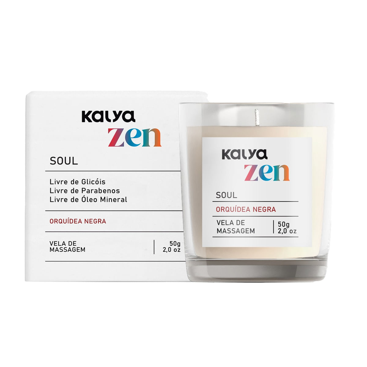 Kalya Zen Vela de Massagem 50g Kalya Zen Vela de Massagem 50g