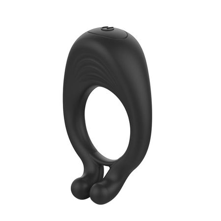 Anel Peniano Com Vibro e Estimulador De Clitóris Sexy Import