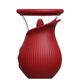 Scarlet Vibrador Sugador de Clitóris Formato de Rosa Multivelocidade Sexy Import