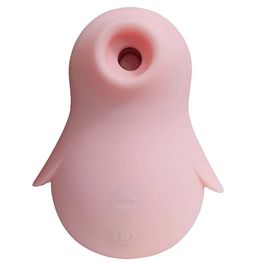 Vibrador em Formato de Pinguim com 10 Modos e 3 Velocidades de Pulsação Sexy Import