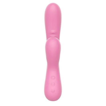 Oasis Vibrador Ponto G com Estimulador Clitoriano e 10 Modos de Vibração Linha Collors Intt