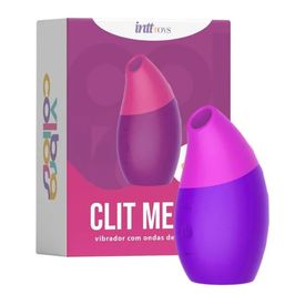 Clit Me On Estimulador de Clitóris Linha Vibra Collors 3 Modos de Pulsação Intt