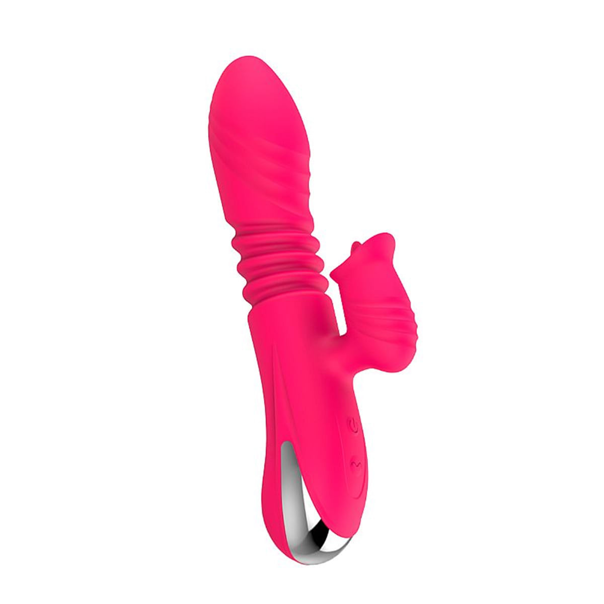 Stretch & Lick Vibrador de Ponto G e Clitóris com Língua e 12 Modos de Vai e Vem Sexy Import Stretch & Lick Vibrador de Ponto G e Clitóris com Língua e 12 Modos de Vai e Vem Sexy Import
