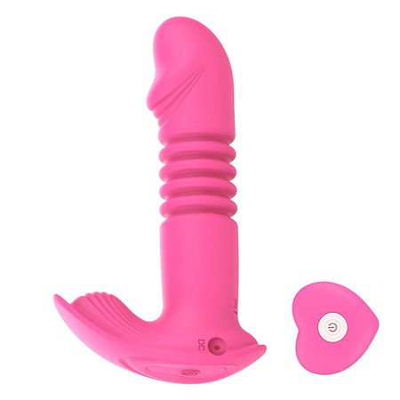 Vibrador Ponto G e Clitóris com Controle Remoto e 12 Modos de Sobe e Desce Sexy Import