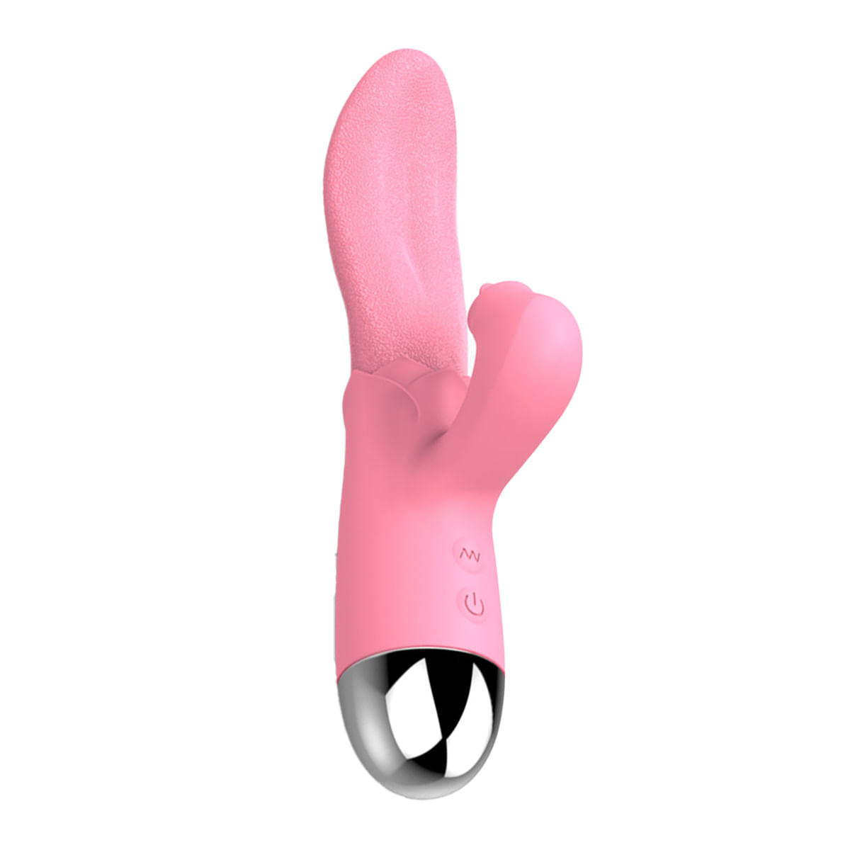 Vibrador Rabbit Ponto G em Formato de Língua com 30 Modos de Vibração Vip Mix