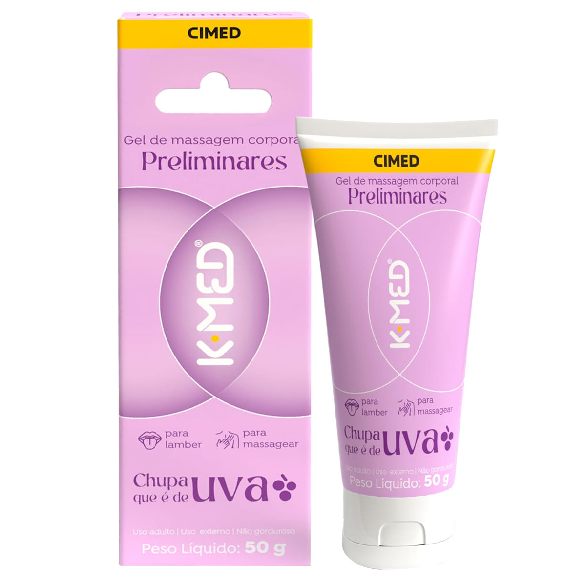 K-med Gel Excitante Para Preliminares Sabor Uva Cimed K-med Gel Excitante Para Preliminares Sabor Uva Cimed