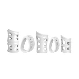 Kit Cock Rings 8 Anéis de Alta Resistência Corretora do Prepúcio 3R Import