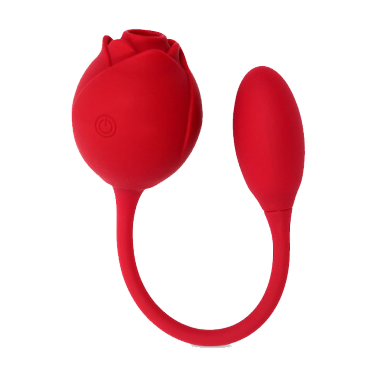 Vibrador Duplo Formato de Rosa com Penetrador Multivelocidade 3R Import