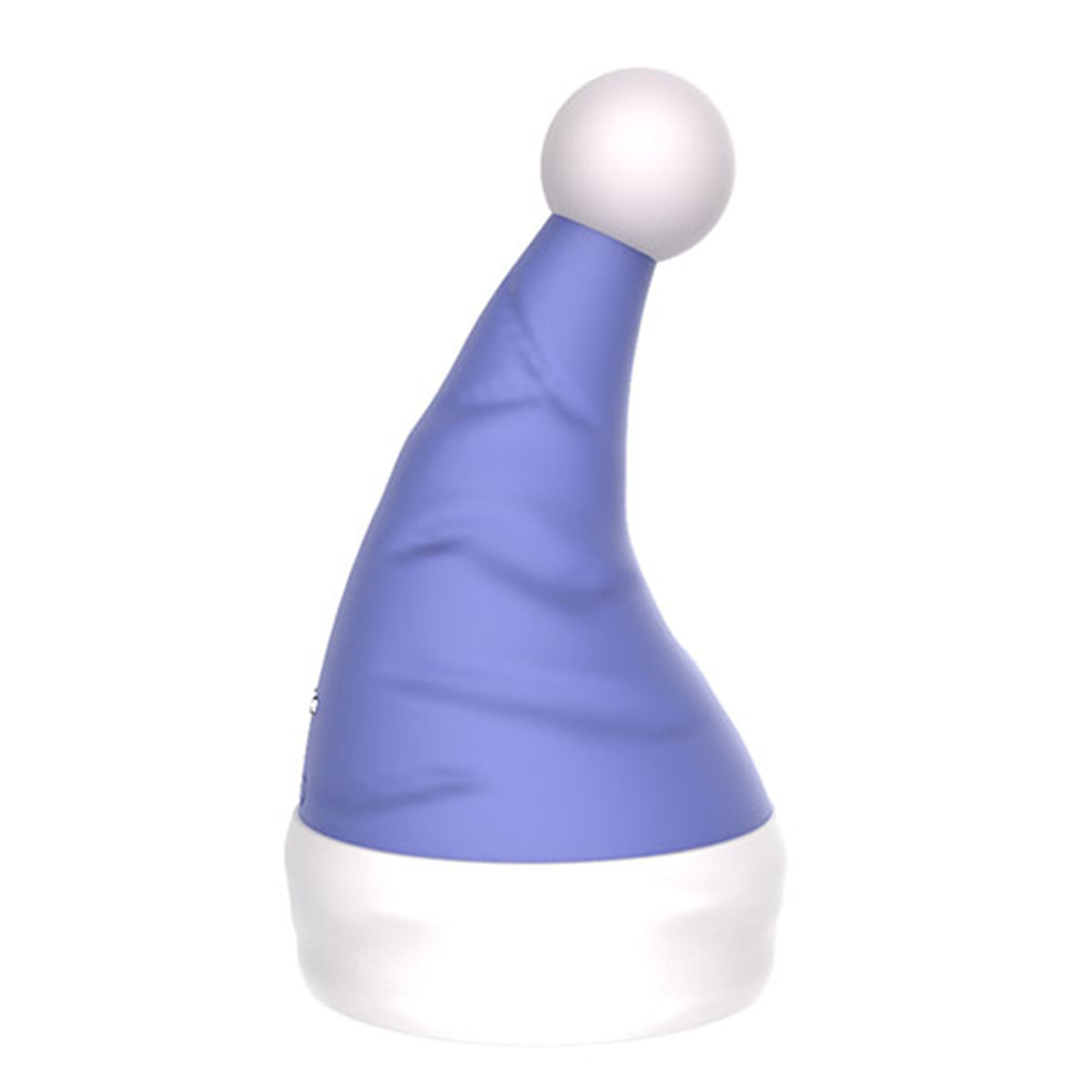 Vibrador Formato Gorro Papai Noel Recarregável Multivelocidade 3R Import Vibrador Formato Gorro Papai Noel Recarregável Multivelocidade 3R Import