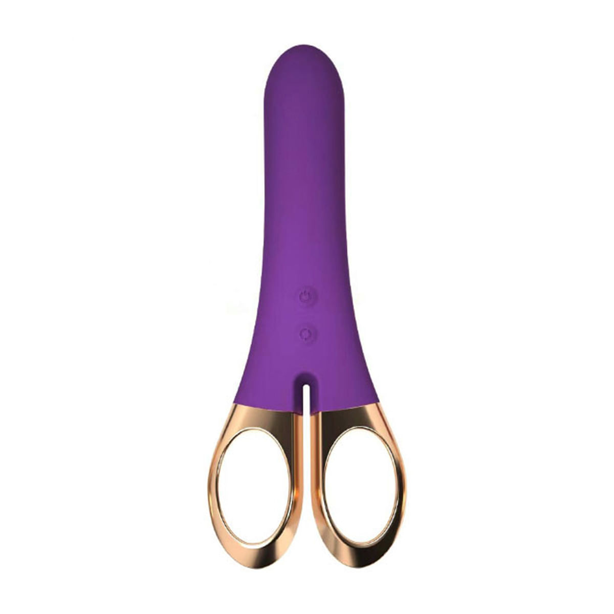 Vibrador Recarregável com 9 Modos de Vibração via Aplicativo com Formato de Tesoura 3R Import Vibrador Recarregável com 9 Modos de Vibração via Aplicativo com Formato de Tesoura 3R Import