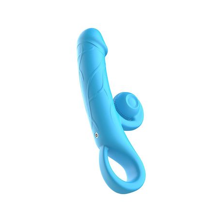 Vibrador Recarregável com 10 Modos de Vibração e Estimulador Clitoriano 3R Import