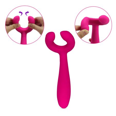 Vibrador Duplo Multi Pro com 7 Modos de Vibração 3R Import
