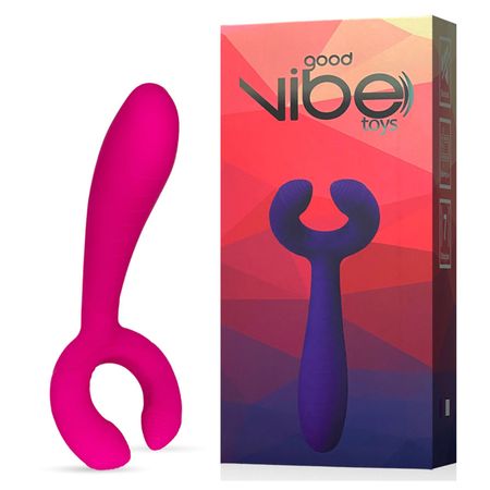 Vibrador Duplo Multi Pro com 7 Modos de Vibração 3R Import