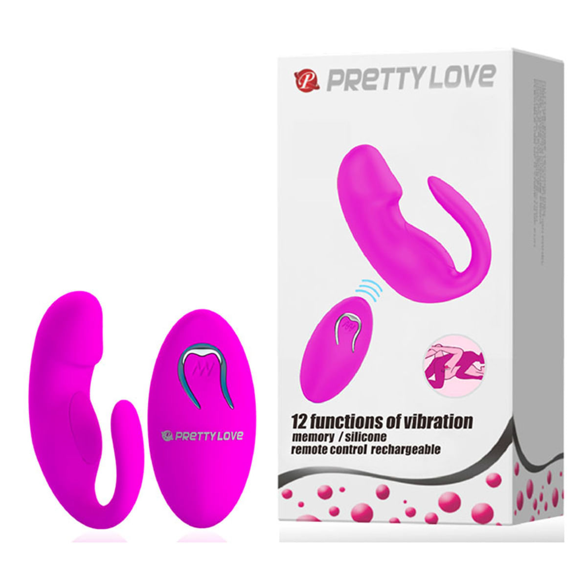 Pretty Love Tiffany Estimulador De Casal Com 12 Modos De Vibração 3r Import