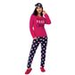 Pijama Canelado Feminino Longo Inverno Victory