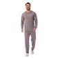 Pijama Estilo Suede Masculino com Manga Longa e Calça Coleção Inverno Victory