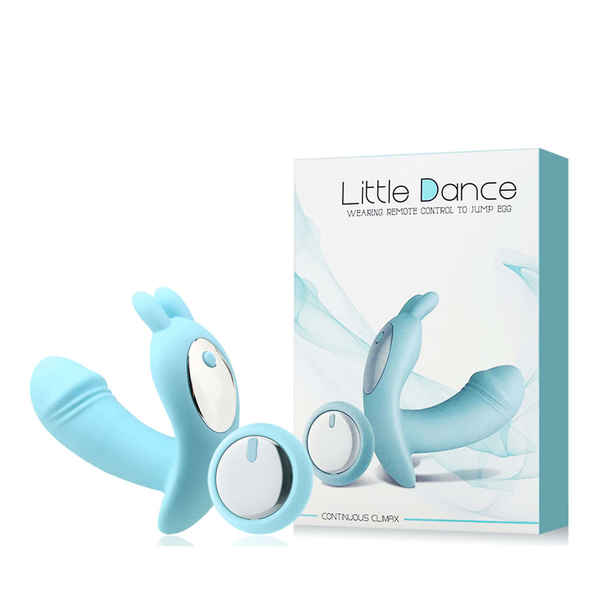 Little Dance Estimulador Clitoriano Penetrável Recarregável 10 Modos de Vibração