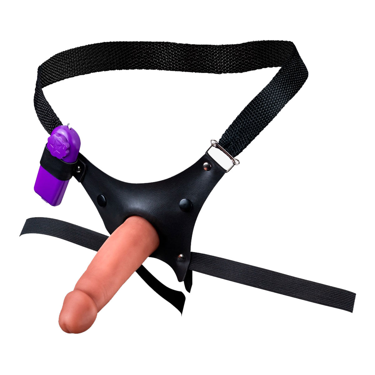 Cinta Peniana com Prótese e Vibro 13,5x3,5cm La Pimienta Cinta Peniana com Prótese e Vibro 13,5x3,5cm La Pimienta