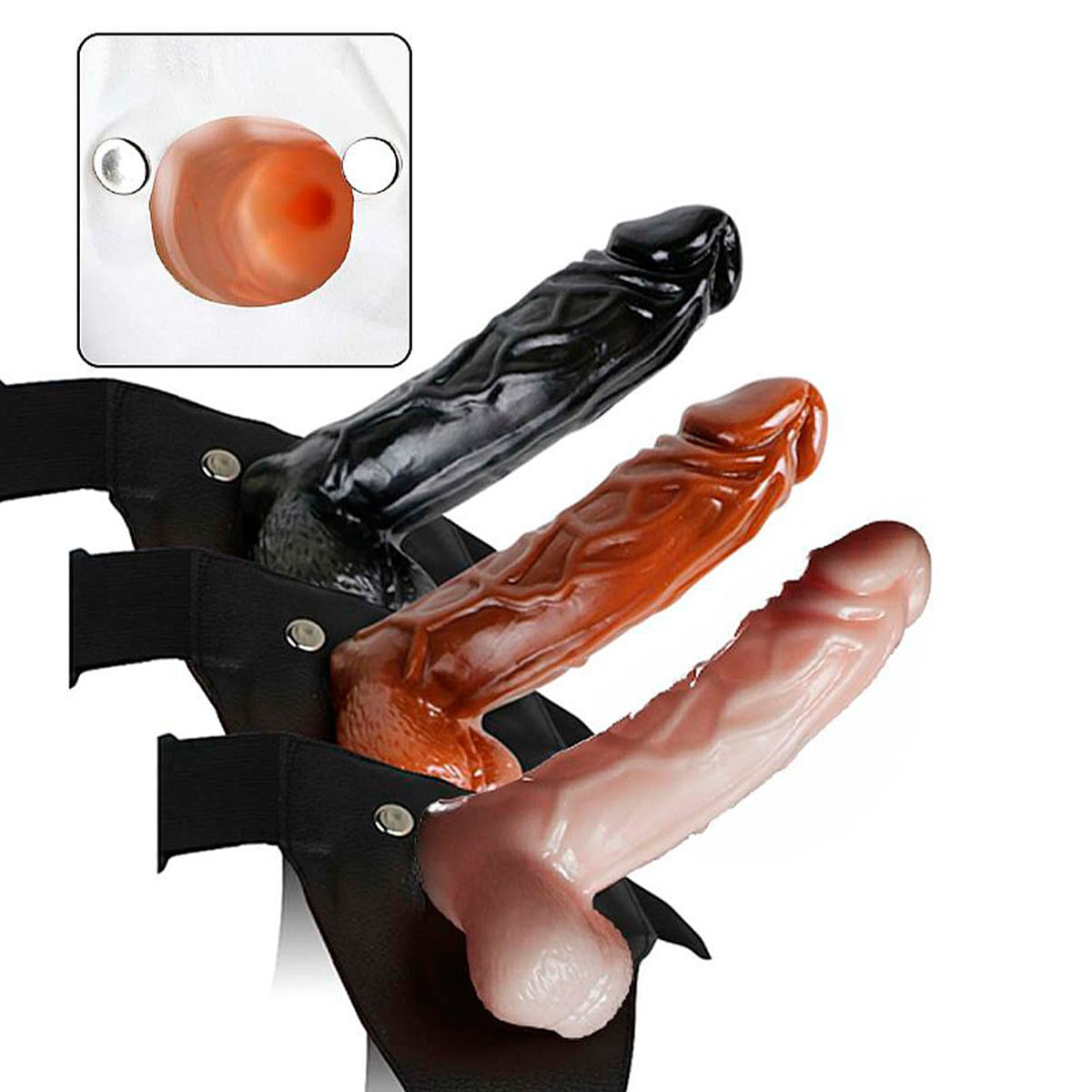 Wear Pênis Cinta Peniana Realística 20 x 4 Sexy Import