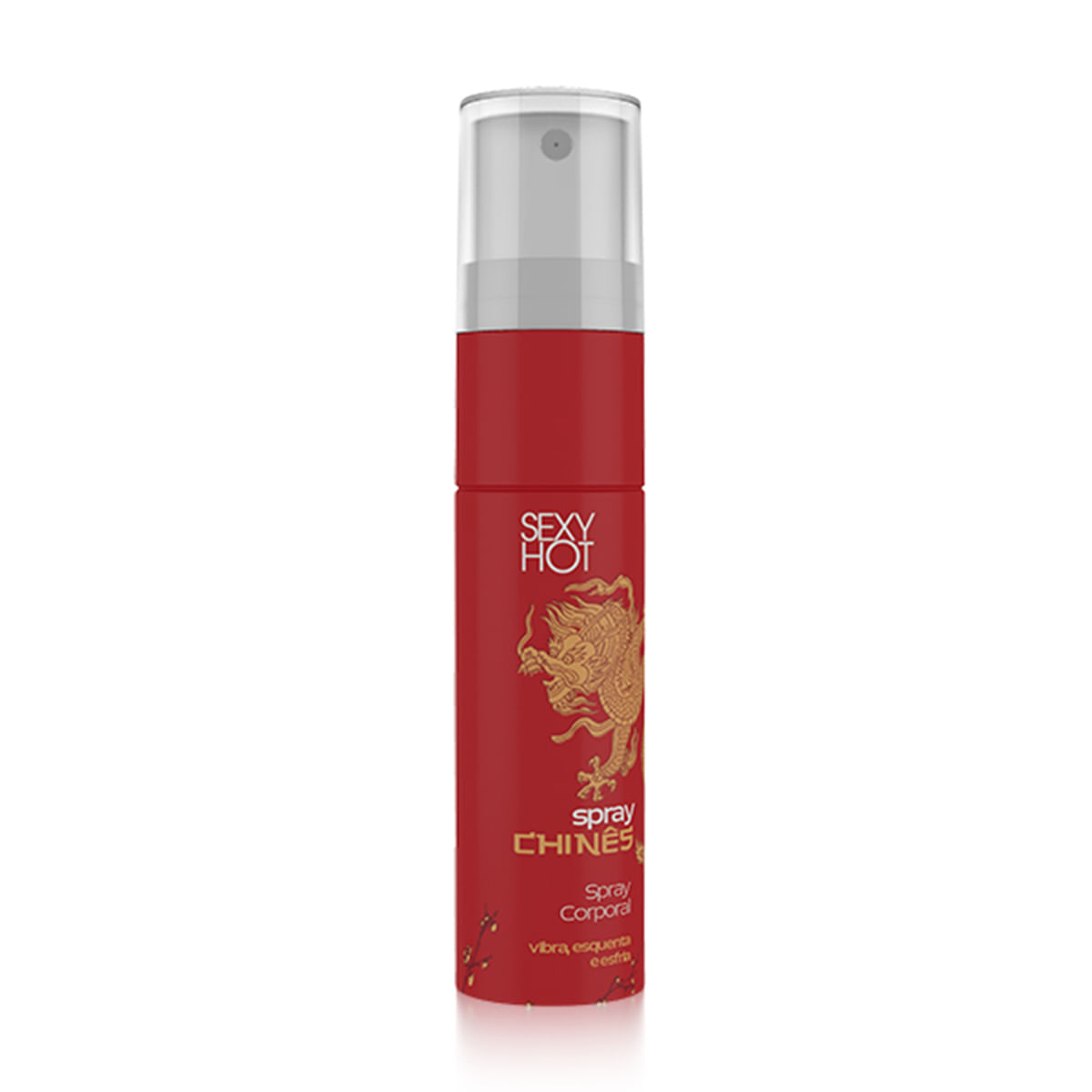 Spray Chinês Esquenta e Esfria Comestível 15g Sexy Hot Spray Chinês Esquenta e Esfria Comestível 15g Sexy Hot