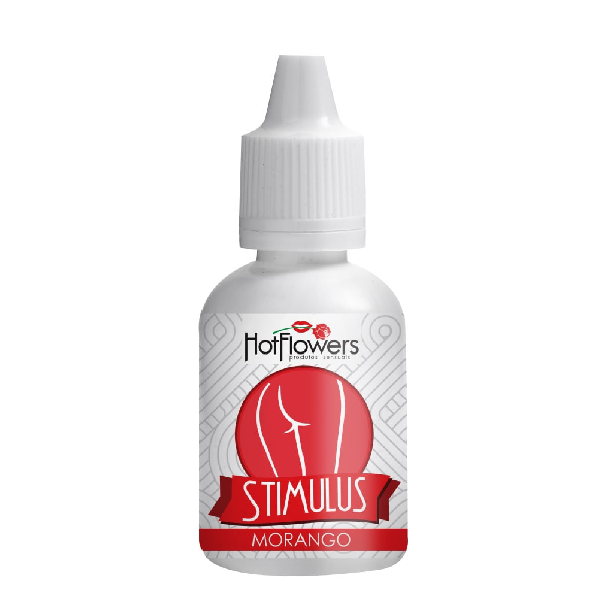 Stimulus Óleo de Massagem corporal Morango 15ml Hot Flowers