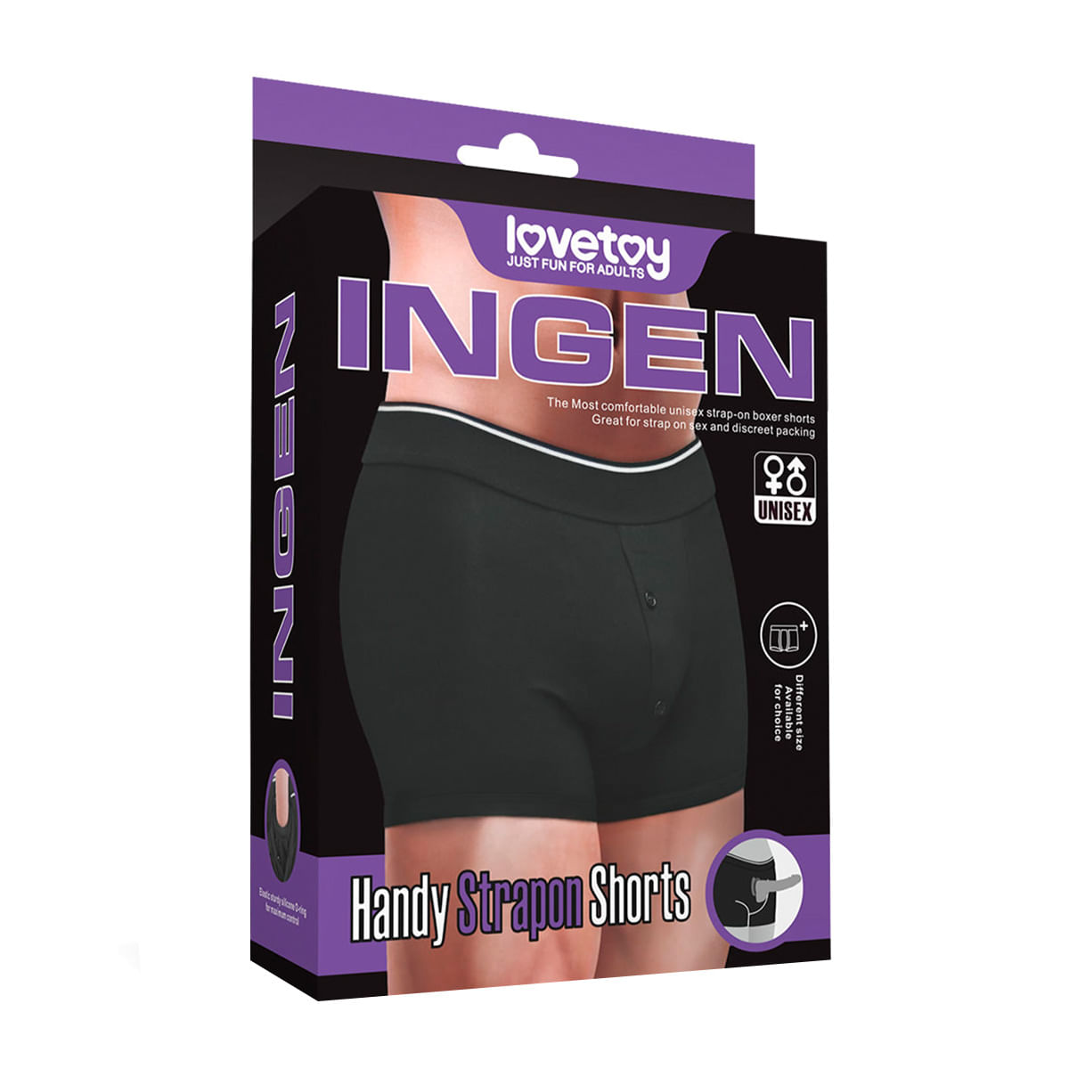 Ingen Cueca Boxer para Fixação de Packer Vip Mix