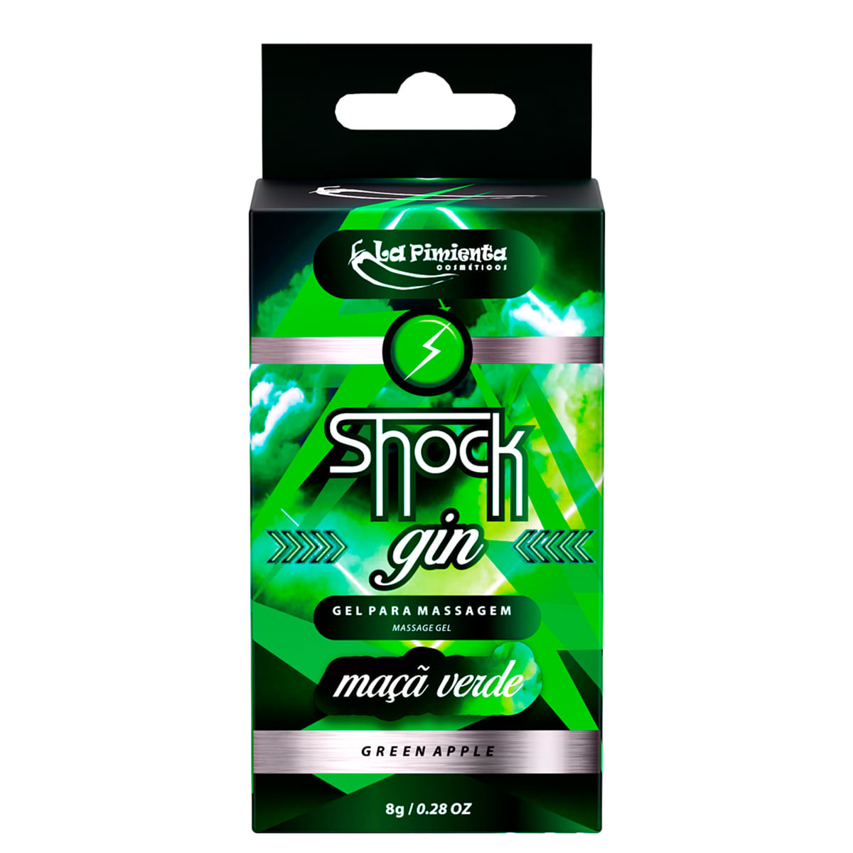 Shock Gin Excitante Elétrico Beijável 8g La Pimienta