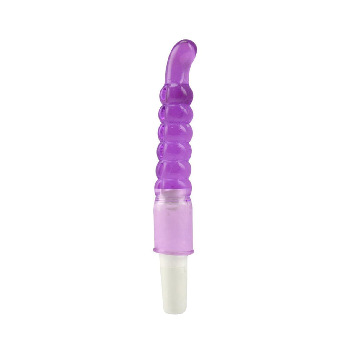 Vibrador em Silicone Escalonado com Estimulador Miss Collection