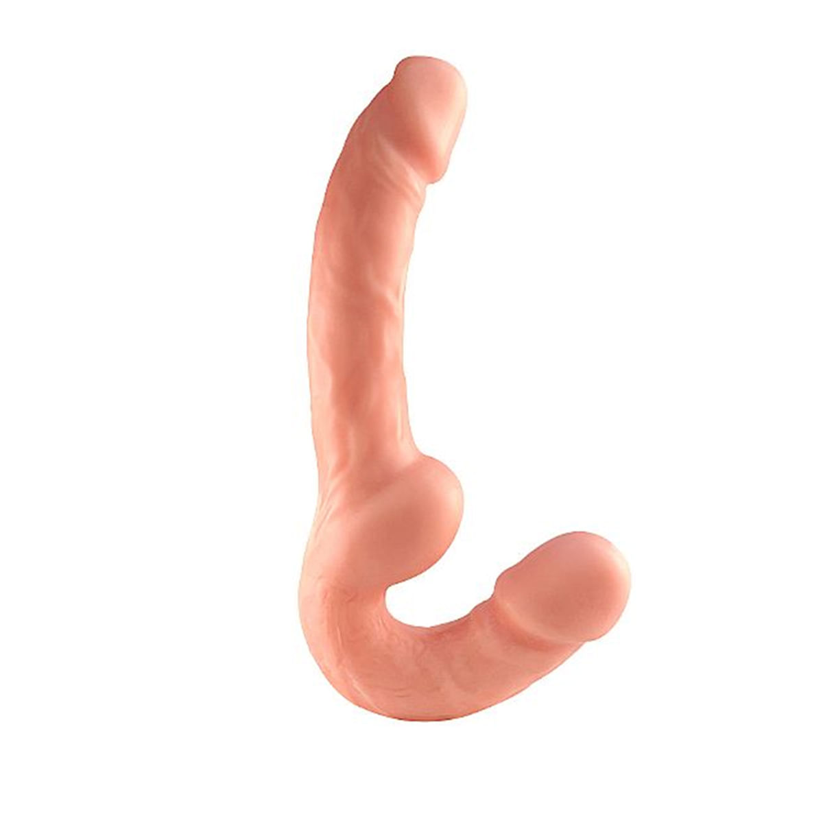 Big Dildo Pênis Realístico de Casal 15x3,4cm Sexy Import