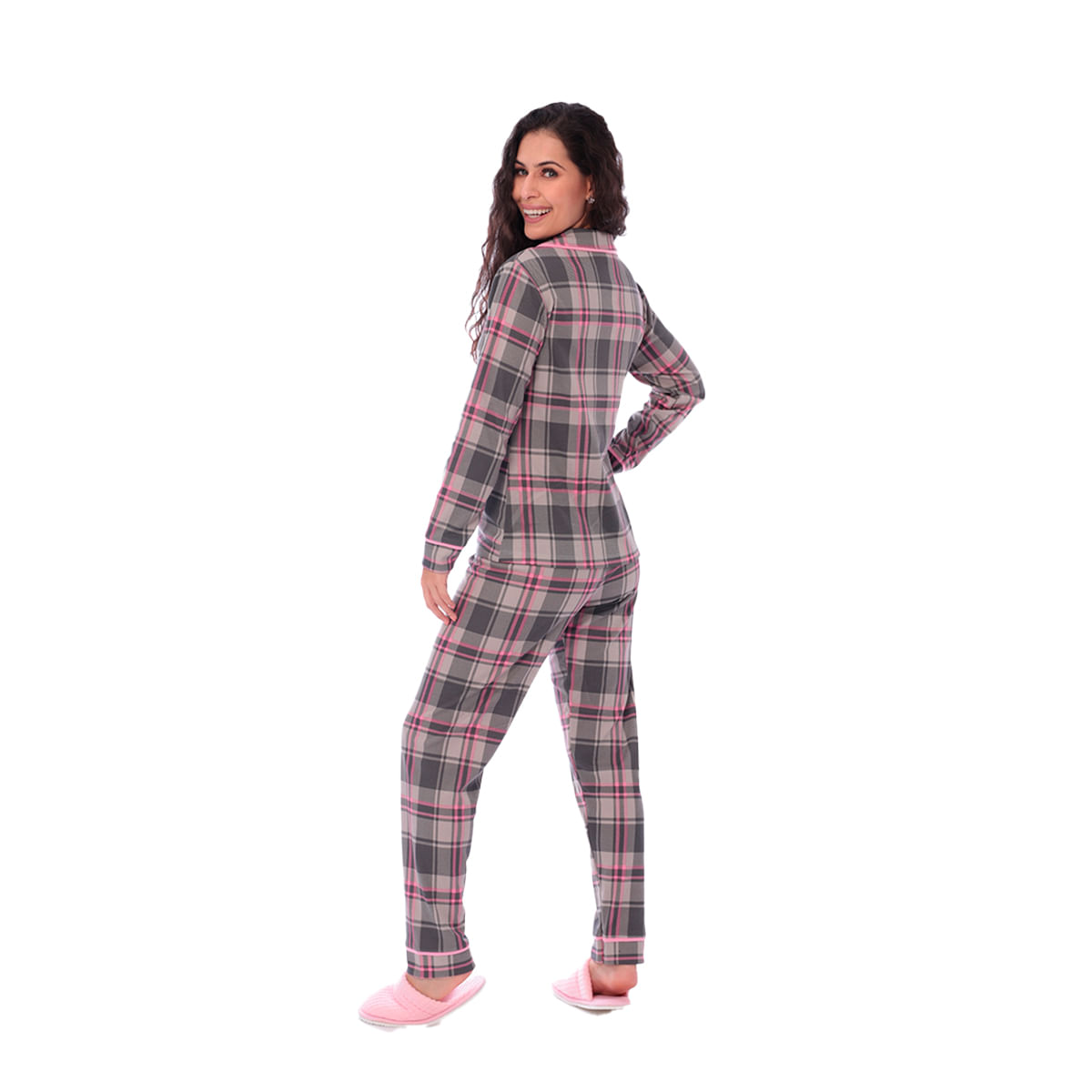 Pijama Longo Americano Feminino