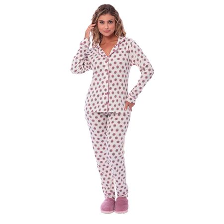 Pijama Longo Americano Feminino