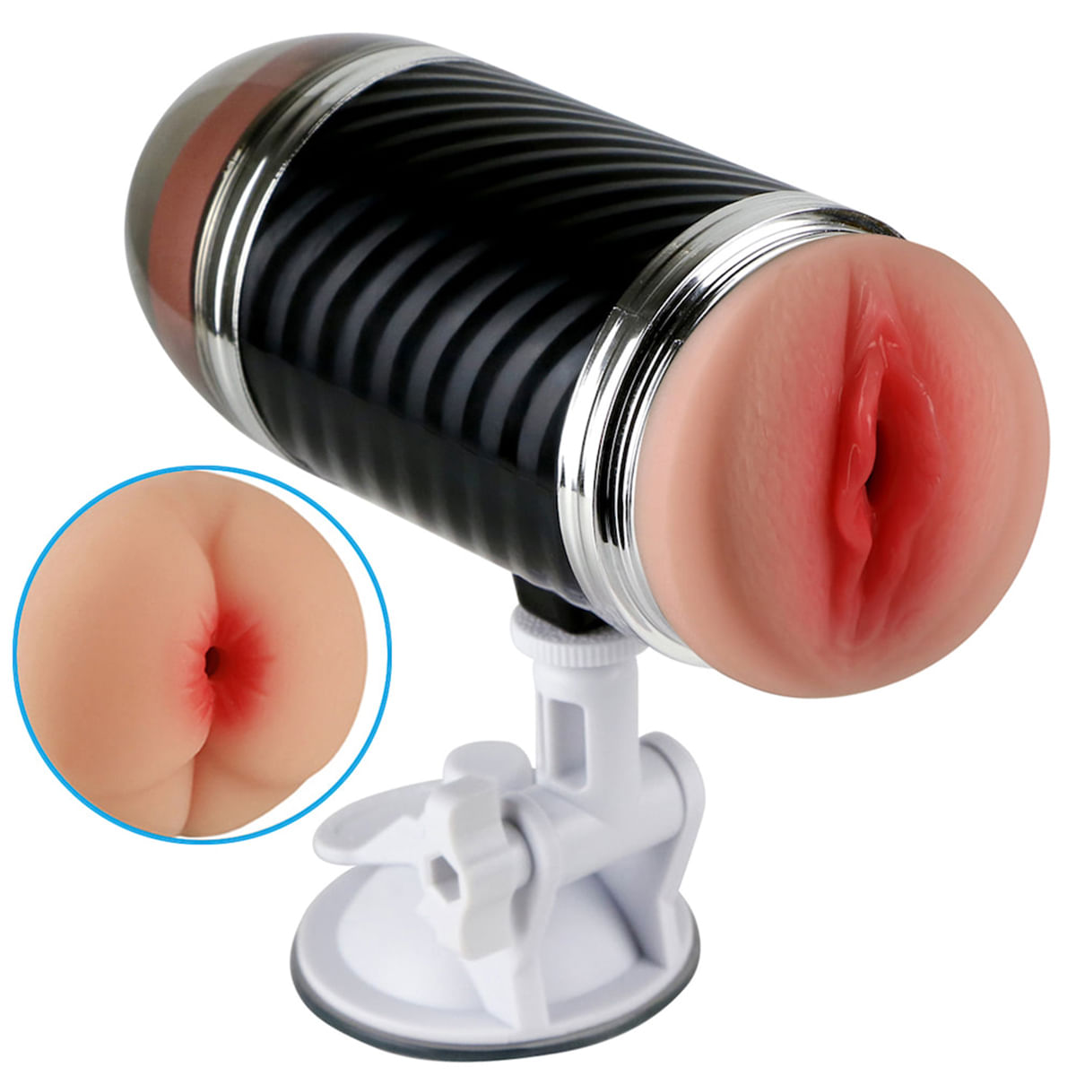 Masturbador Simulador de Sexo Oral com Bomba Manual com Sucção 14,5 x 4,5 x 5,5 cm Miss Collection