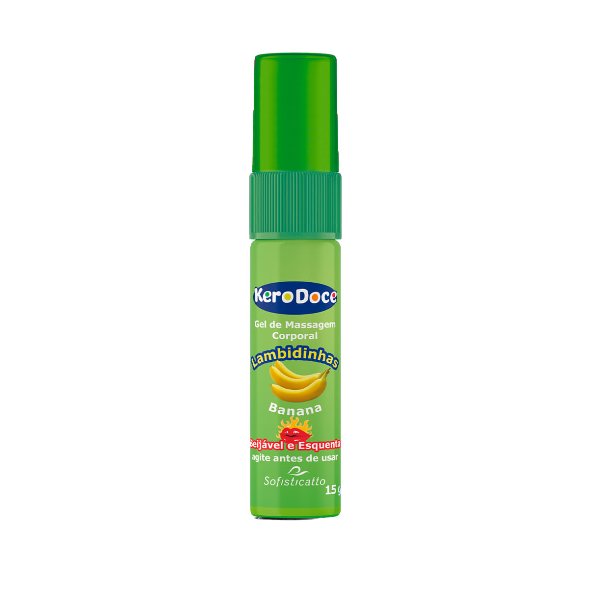 Gel de Massagem Corporal que Esquenta 15g Linha Kero Doce Sofisticatto Gel de Massagem Corporal que Esquenta 15g Linha Kero Doce Sofisticatto