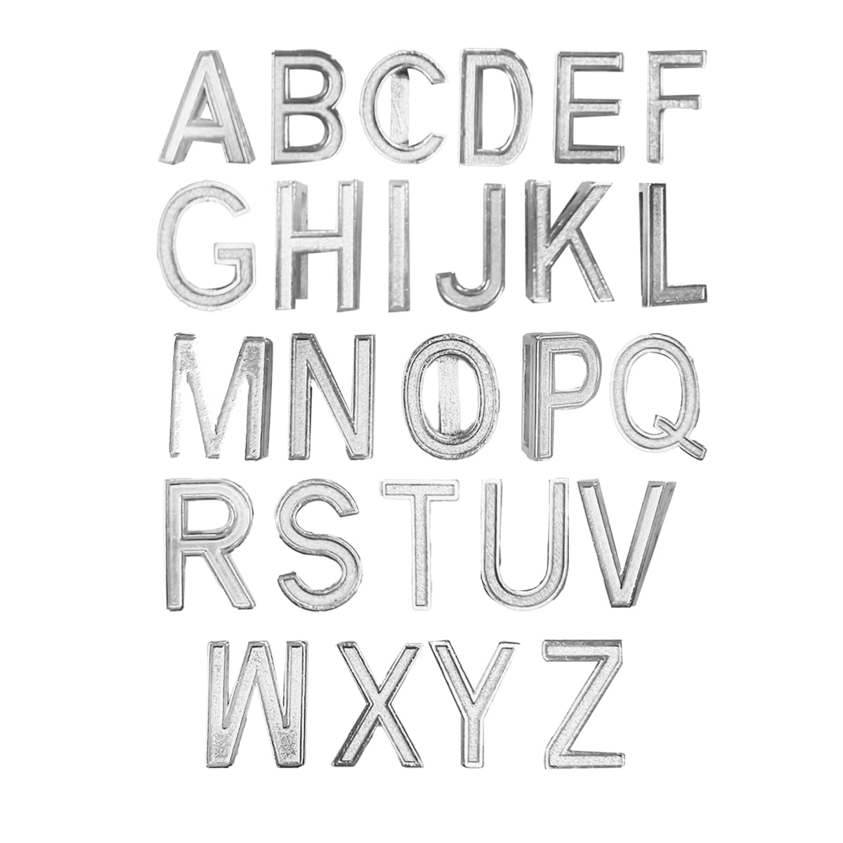 Letras Pratas Para personalização Yaffa Lingerie