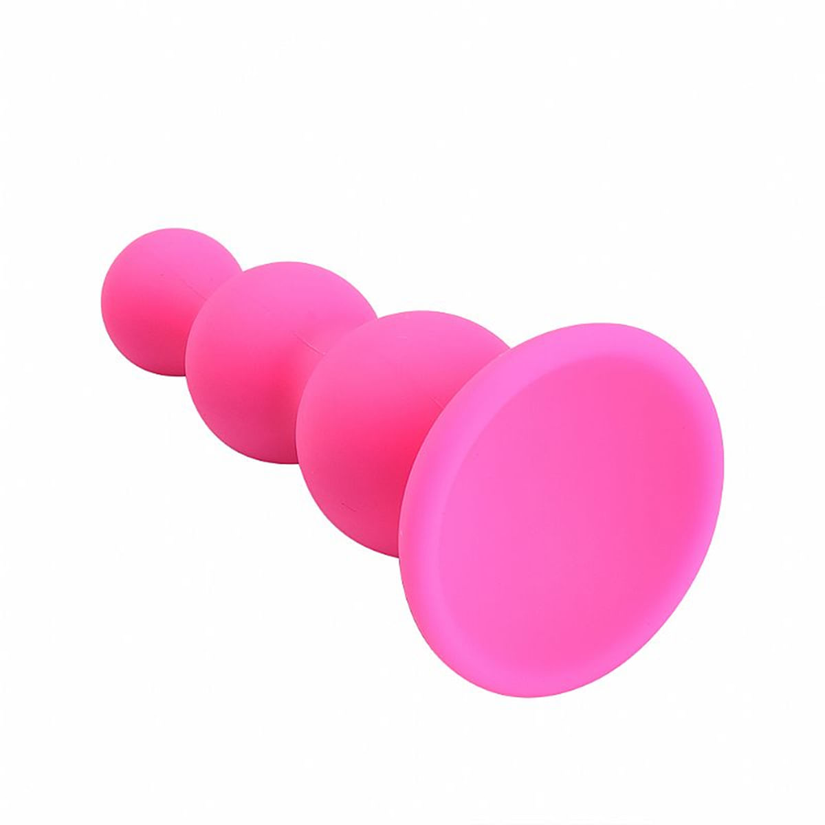 Plug Escalonado 7,5x2,7 em Silicone com Ventosa Sexy Import Plug Escalonado 7,5x2,7 em Silicone com Ventosa Sexy Import