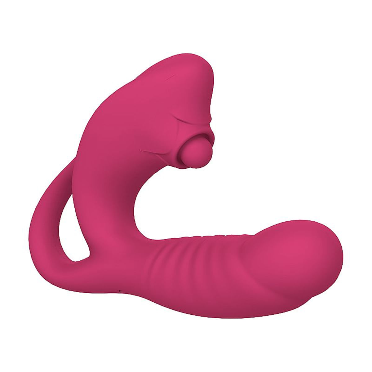 Vibrador de Ponto G e Clitóris com 10 Modos de Vibração Sexy Import Vibrador de Ponto G e Clitóris com 10 Modos de Vibração Sexy Import