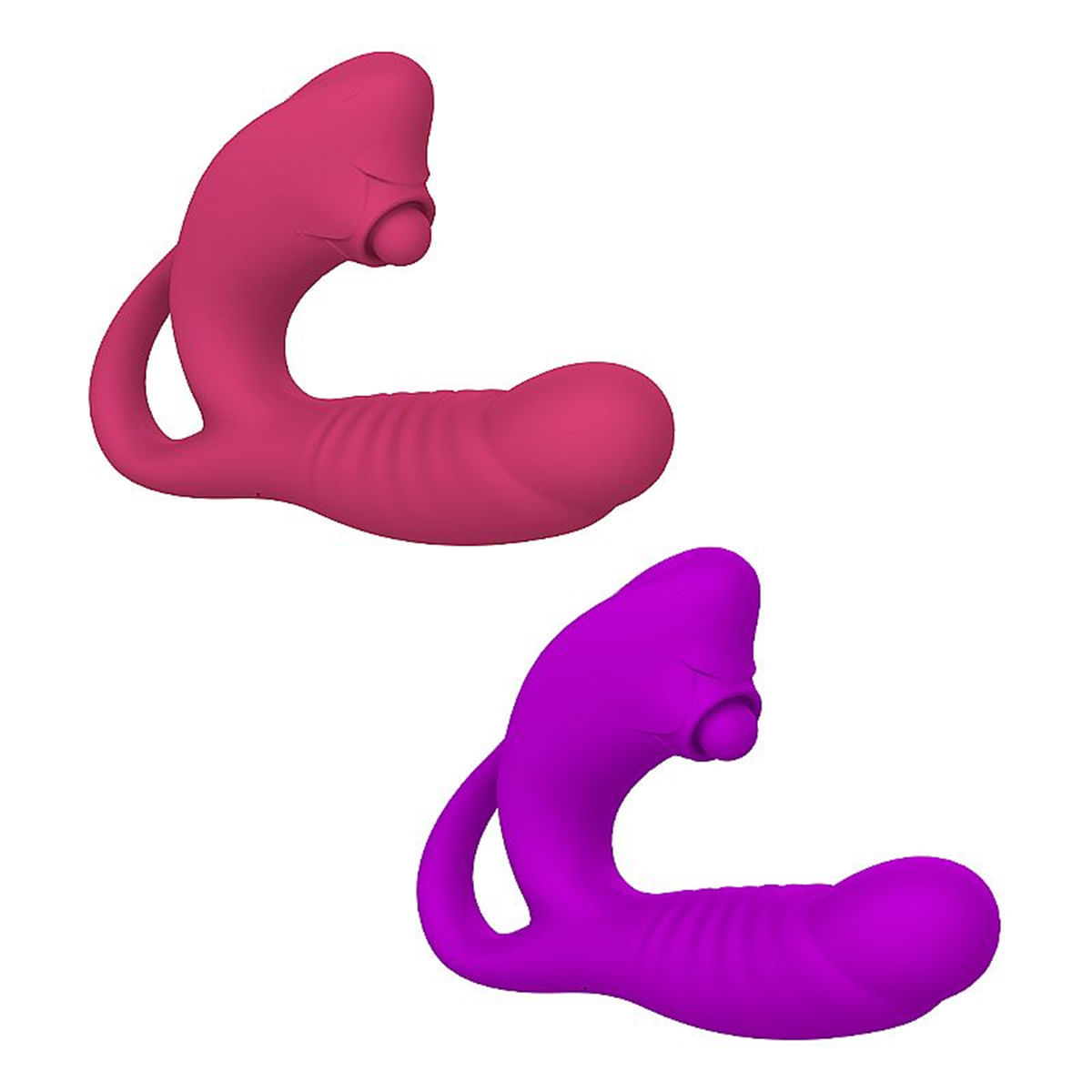 Vibrador de Ponto G e Clitóris com 10 Modos de Vibração Sexy Import