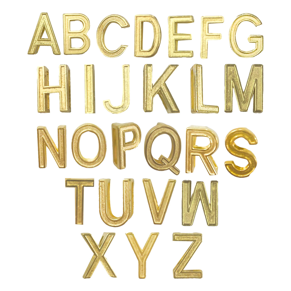 Letras Douradas Para personalização Yaffa Lingerie