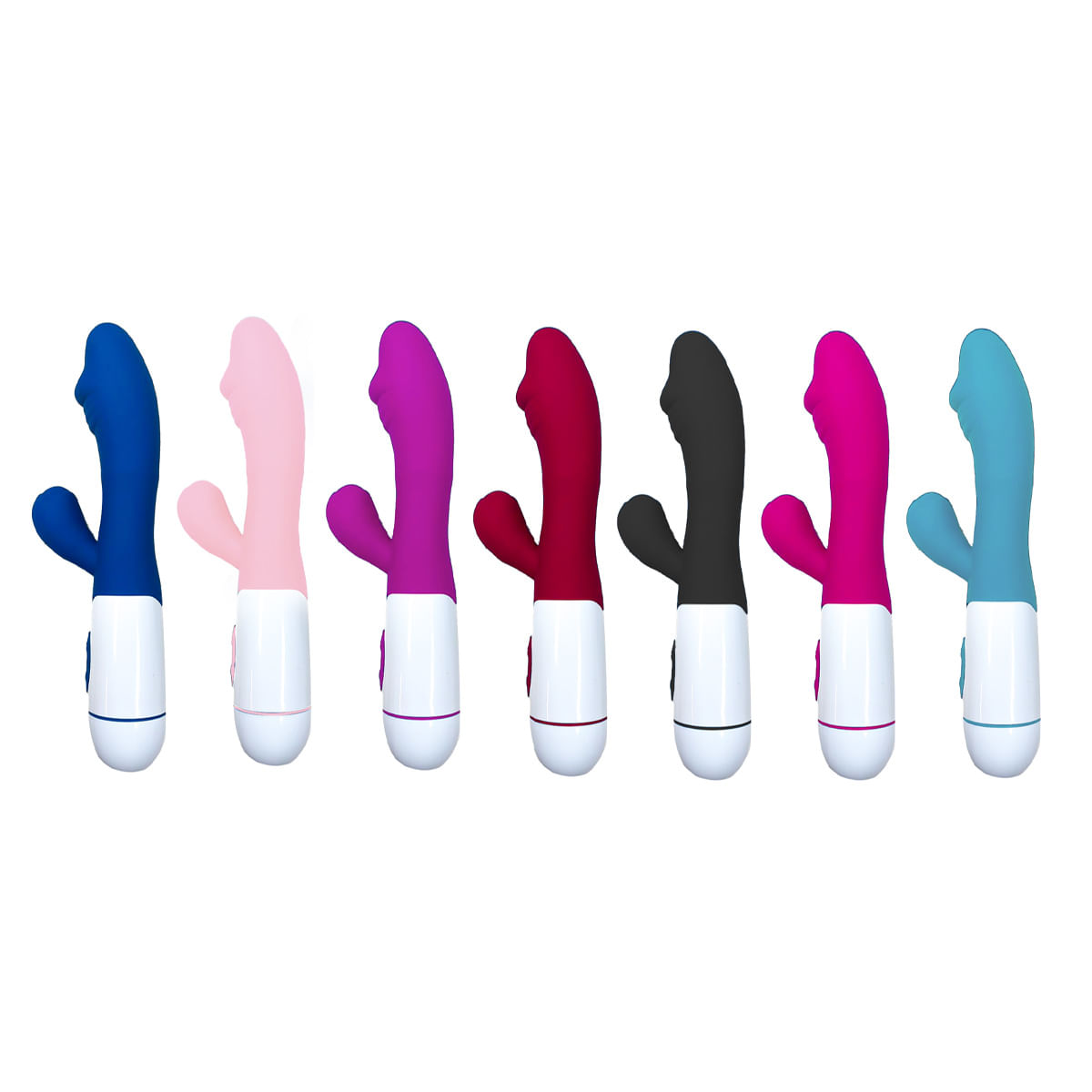 Vibrador Ponto G com Estimulador Clitoriano e 20 Modos de Vibração Me Ame Sex Toys