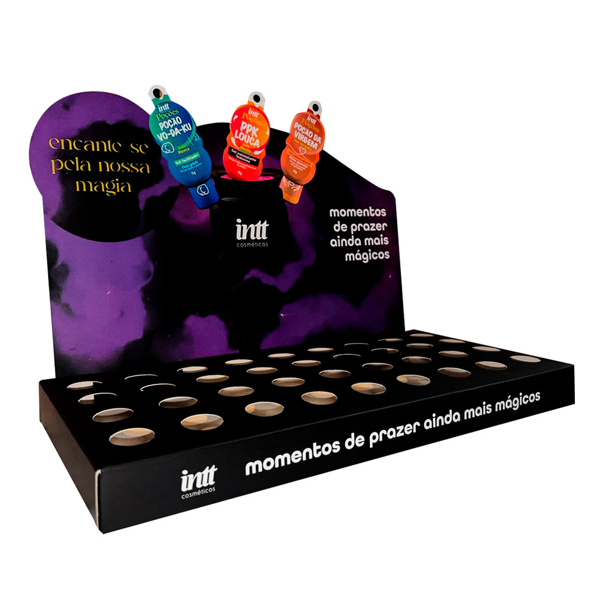 Display Linha Poções Intt