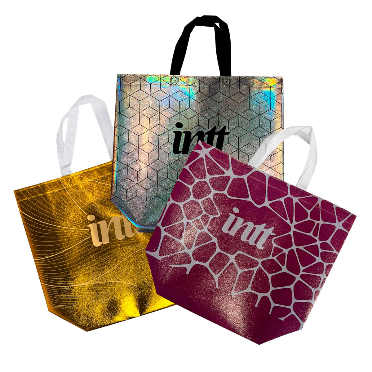 Sacola Metalizada Personalizada Intt