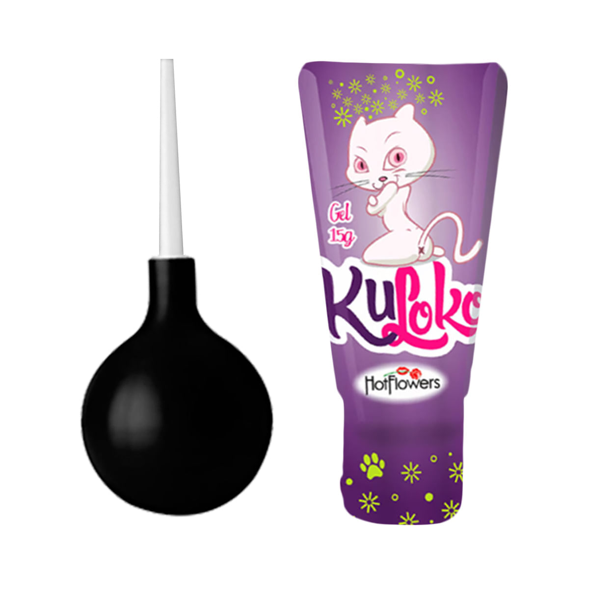 Kit Erótico com Ducha Higiênica e Kuloko Gel Dessensibilizante Anal Hot Flowers Kit Erótico com Ducha Higiênica e Kuloko Gel Dessensibilizante Anal Hot Flowers