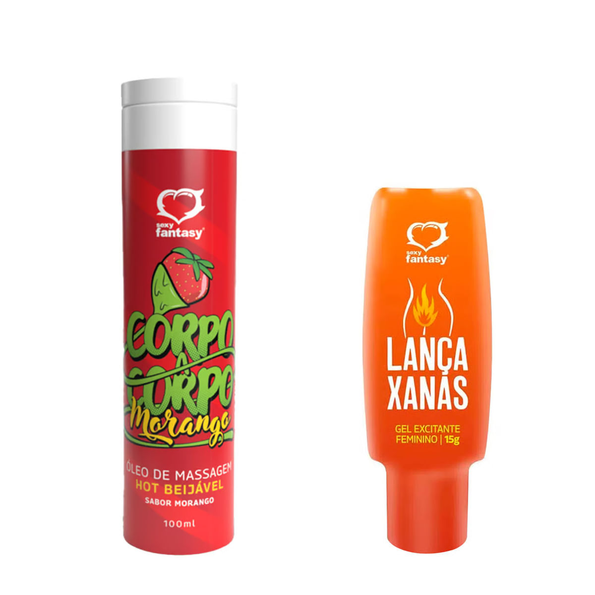 Kit Erótico com Óleo para Massagem Corpo a Corpo e Lança Xanas Sexy Fantasy Kit Erótico com Óleo para Massagem Corpo a Corpo e Lança Xanas Sexy Fantasy