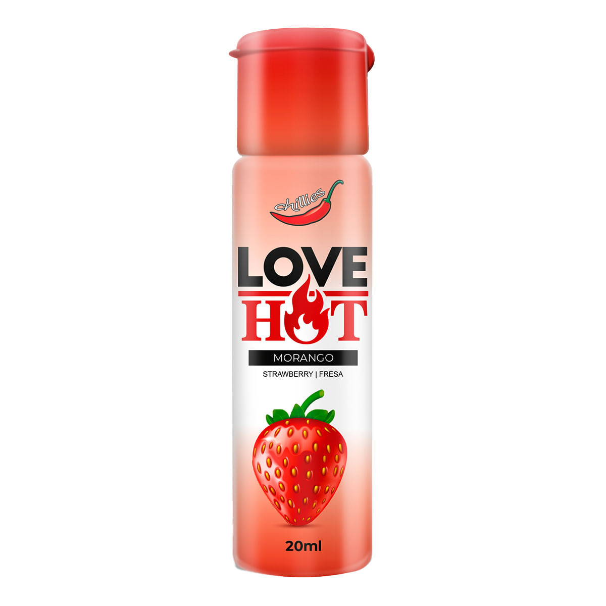 Love Hot Óleo de Massagem Comestível 20ml Chillies