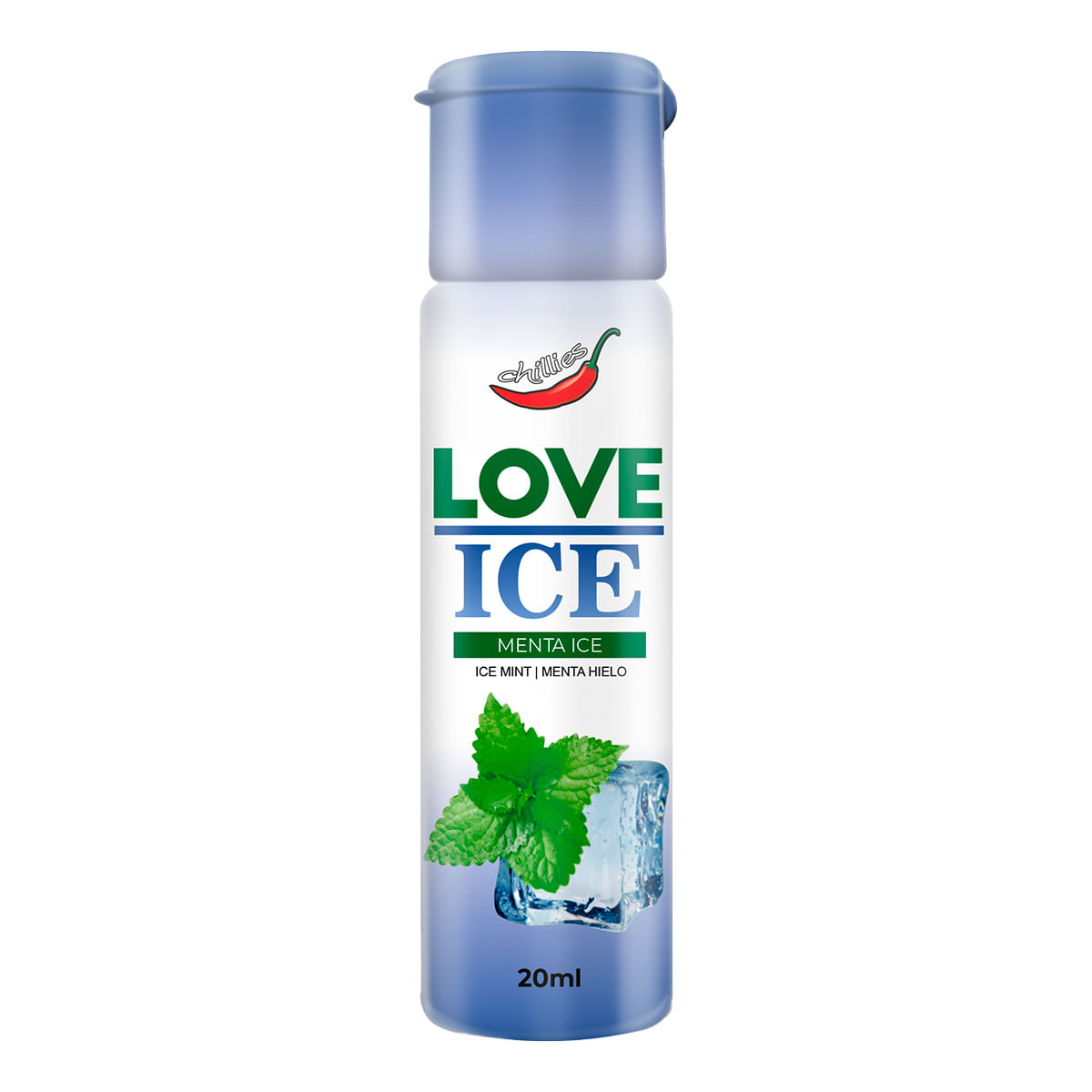 Love Ice Óleo de Massagem Comestível 20ml Chillies Love Ice Óleo de Massagem Comestível 20ml Chillies
