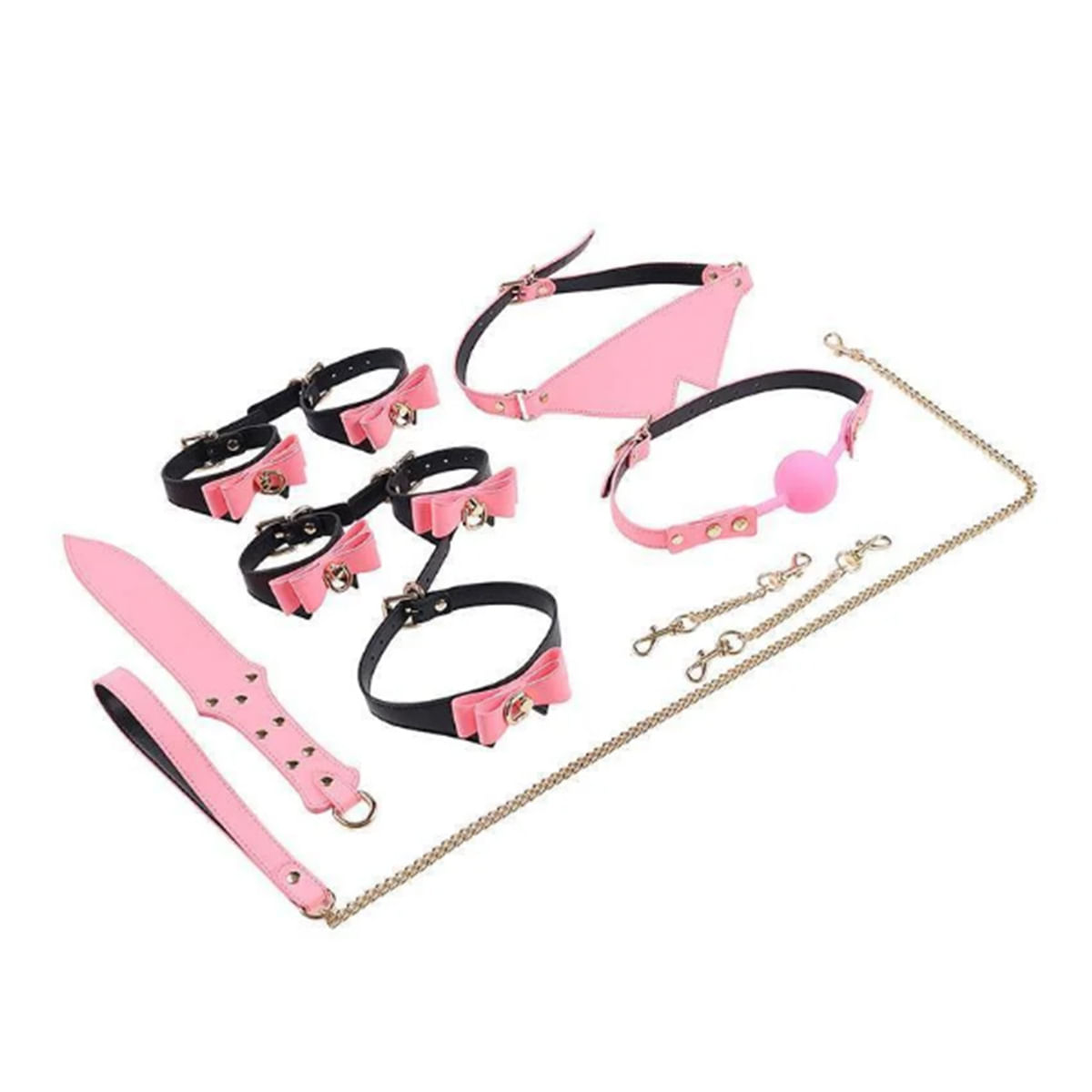 Kit Sado BDSM 6 em 1 Libb Kit Sado BDSM 6 em 1 Libb