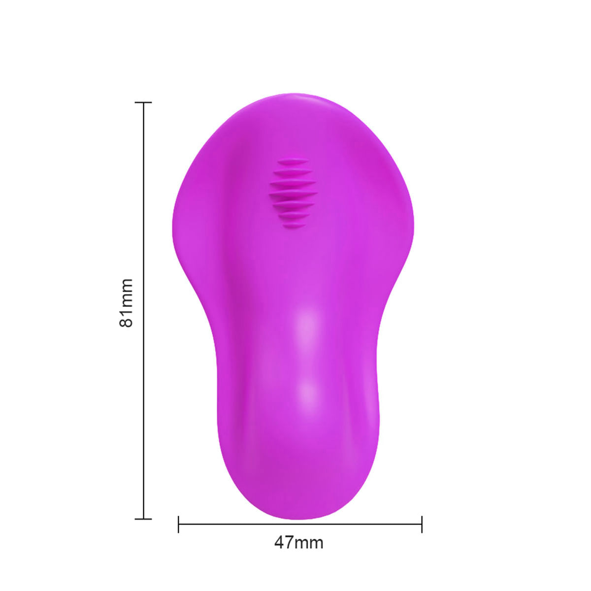 Youvibe Vibrador de Calcinha com Estimulador de Clitoris e 10 Modos de Vibração Vip Mix