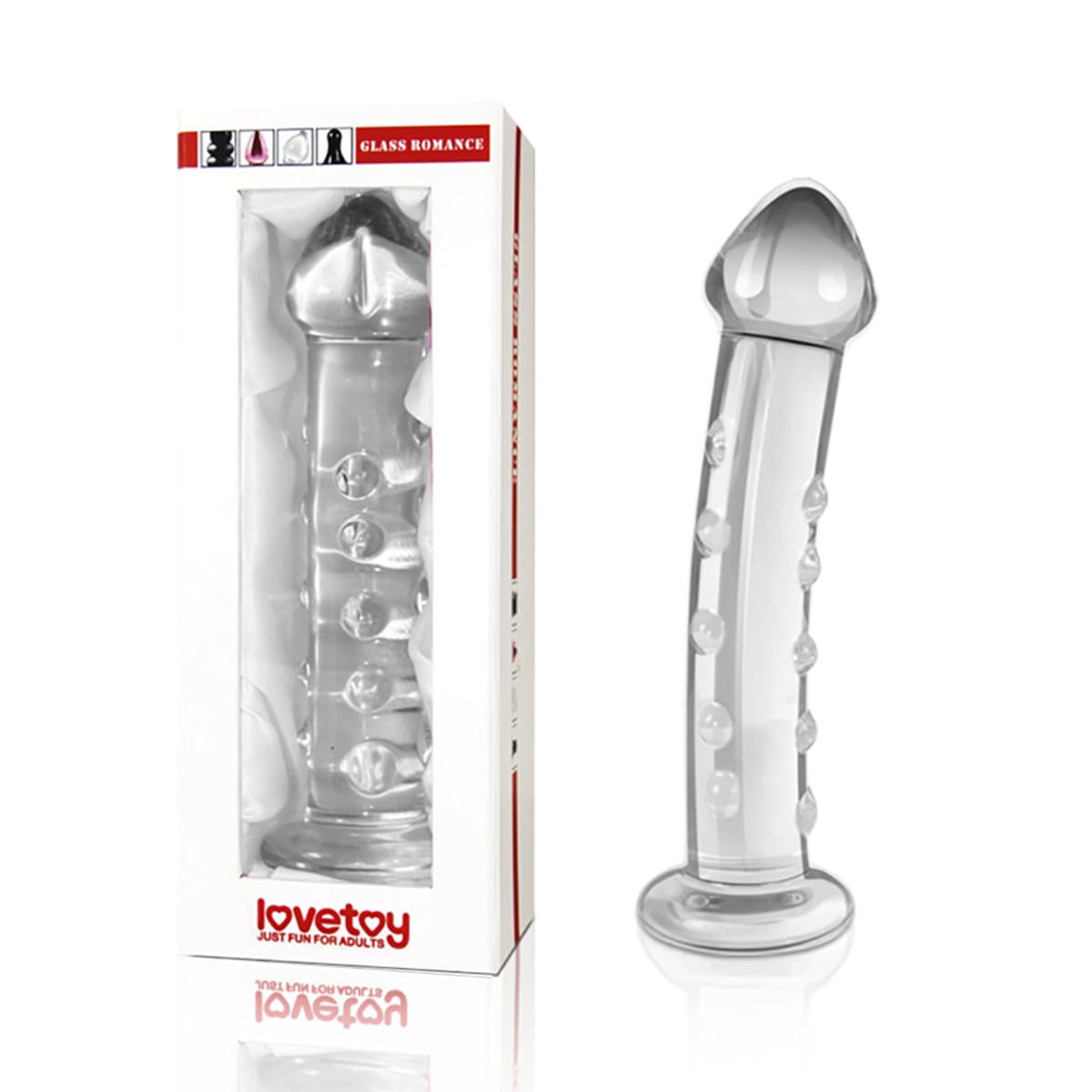 Lovetoy Glass Romance Penetrador de Vidro 14,5x3,9cm Vip Mix
