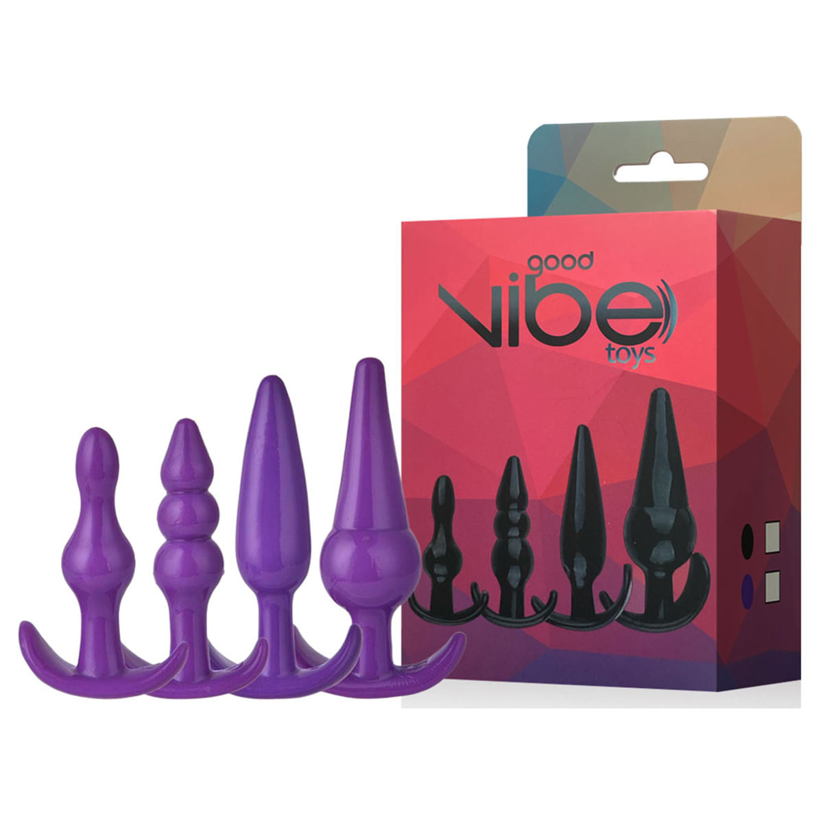 Kit com 4 Plus  Anais com Diferentes Diâmetros 3R Import